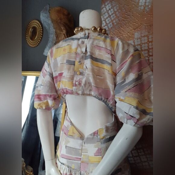 Moon River Viscose Blend Voluminous Maxi Dress - Picture 14 of 16